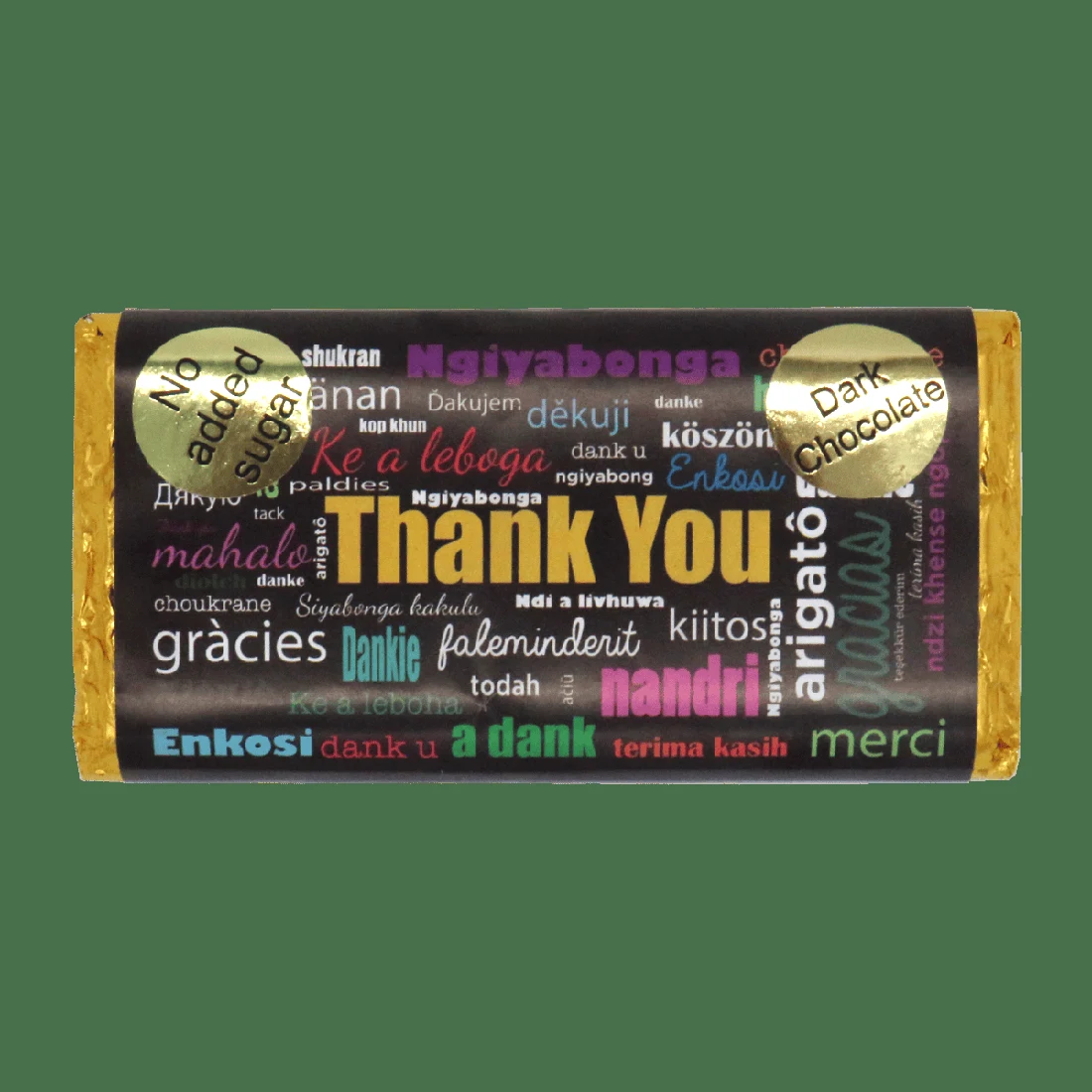 Geldhof 90g Dark Chocolate Slab (No-Added Sugar)