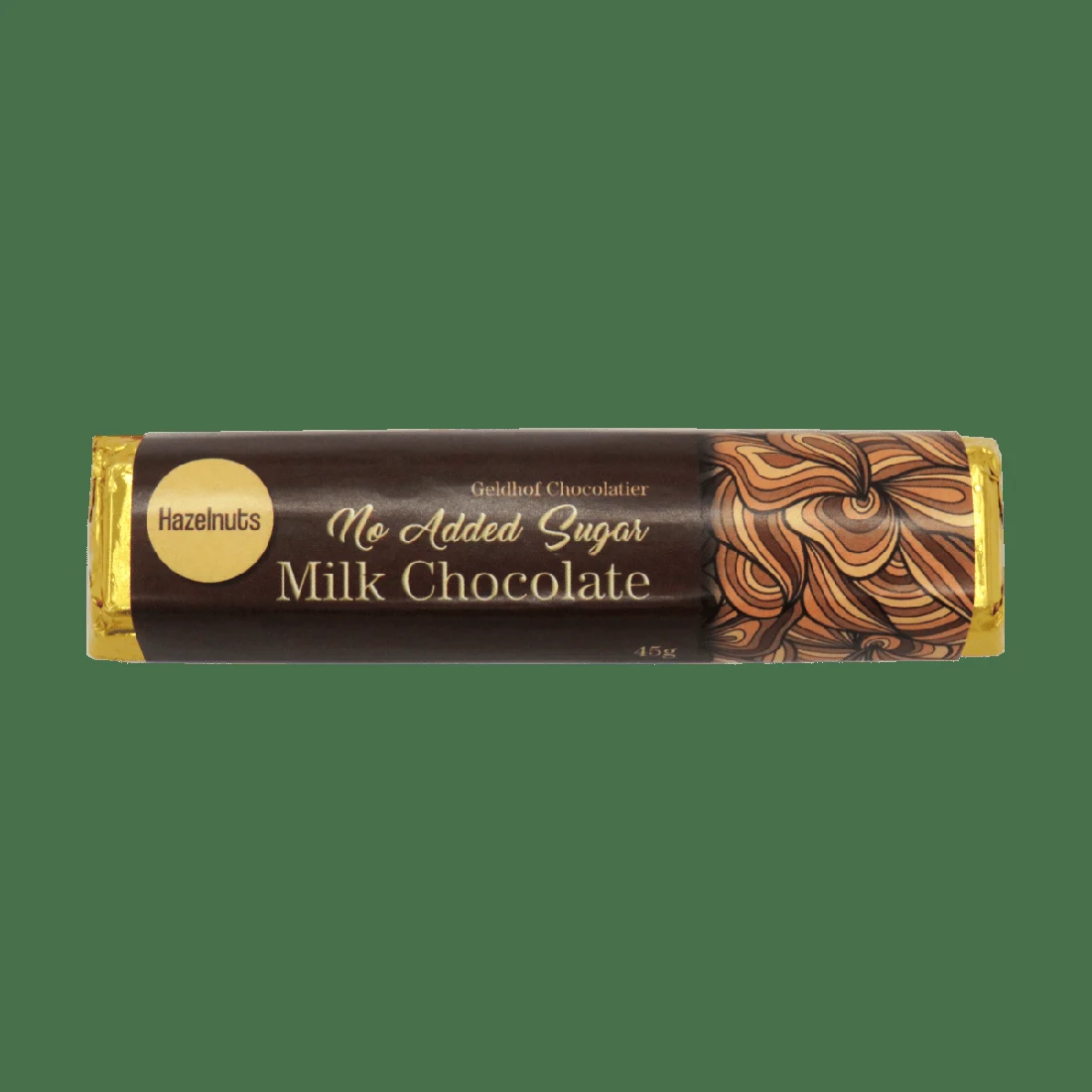 Geldhof Hazelnuts & Milk Chocolate Bar [No-Added Sugar]