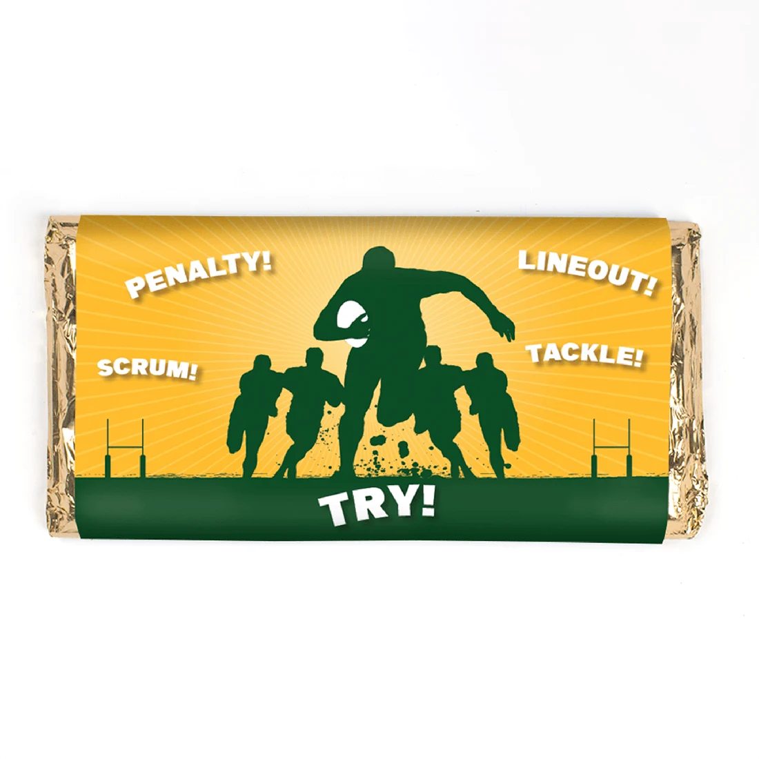 Geldhof Rugby Try! Chocolate Slab (90g)